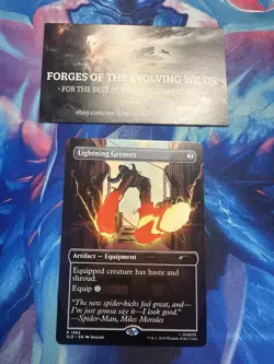 Lightning Greaves Marvel's Spider-Man: Heroic Deeds Secret Lair - Image 1