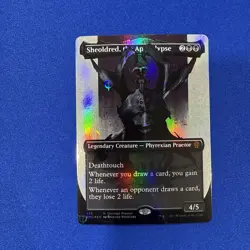 1x MTG Sheoldred, the Apocalypse (Concept Praetor) (Step-And-Compleat Foil) - Image 1