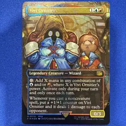 Vivi Ornitier (Borderless) (Chocobo Track Foil) M0570 Final Fantasy MTG NM - Image 1