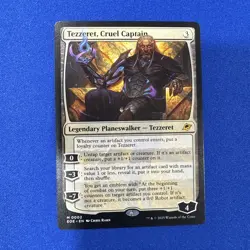Magic The Gathering Tezzeret, Cruel Captain Edge of Eternities Mythic - Image 1