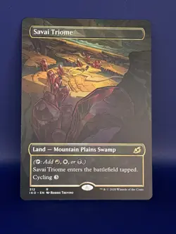 Savai Triome (Showcase) - Ikoria: Lair of Behemoths [Near Mint] - Image 1