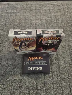 Magic the Gathering Duel Decks Divine vs Demonic Mint condition - Image 2