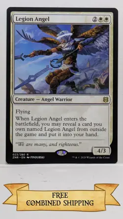 Legion Angel Zendikar Rising Regular - Image 1