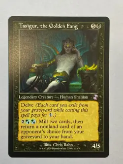 MTG - Tasigur, the Golden Fang - NM - Time Spiral Remastered - Image 1