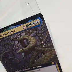 Koma, World-Eater MTG FDN NM Near Mint Non Foil Extended Art Fast Shipping - Image 3