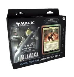 NEW FFVII Video Game Edition Limit Break Commander Deck Final Fantasy FIN MTG - Image 1
