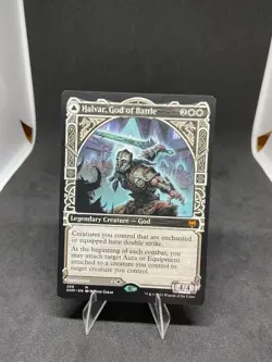 Halvar, God of Battle (Showcase) Kaldheim Regular MTG 299 LP - Image 1