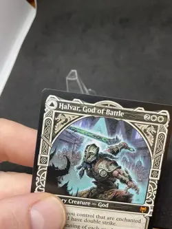 Halvar, God of Battle (Showcase) Kaldheim Regular MTG 299 LP - Image 3