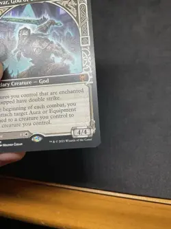 Halvar, God of Battle (Showcase) Kaldheim Regular MTG 299 LP - Image 4