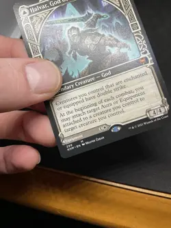 Halvar, God of Battle (Showcase) Kaldheim Regular MTG 299 LP - Image 5