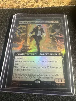 MTG Spider-Man Rare 0257 Morlun, Devourer of Spiders Borderless Foil - Image 1