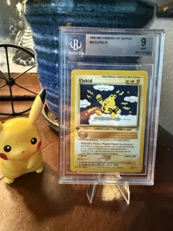Elekid 22/111 First Edition Neo Genesis Beckett 9 Mint Pokemon TCG - Image 1