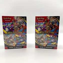 Pokemon TCG Mega Evolution Booster Bundle Lot of 2 NEW SEALED IN HAND - Image 1