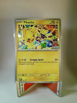 Pikachu SVP 225 - NM - Pokemon TCG - World Championship Black Star Promo - Image 1