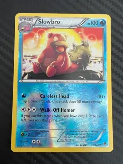 Pokemon TCG XY BREAKpoint 20/122 Slowbro Reverse VLP - Image 1