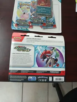 (3) Pokemon Journey Together SV09 3-Pack Blister Brand New Sealed. - Image 2