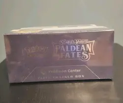 Pokemon TCG Paldean Fates Pokemon Center Elite Trainer Box ETB New Sealed - Image 4