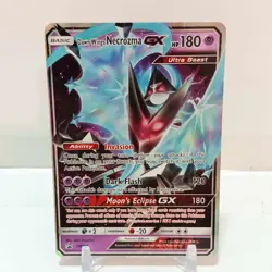 Pokemon Dawn Wings Necrozma GX SM101 DMG Sun & Moon Promos Damaged - Image 1