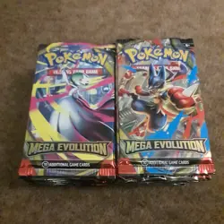 Pokemon TCG Bulk_Mega Evolution_24 *OPENED* Booster Packs, READ DESCRIPTION! - Image 1