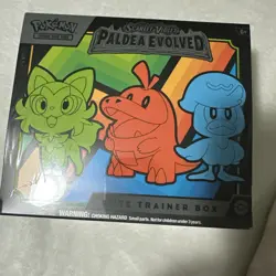 Pokemon TCG Scarlet & Violet Paldea Evolved ETB Elite Trainer Box, New Sealed - Image 1