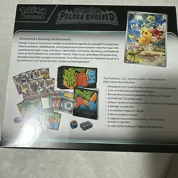 Pokemon TCG Scarlet & Violet Paldea Evolved ETB Elite Trainer Box, New Sealed - Image 3