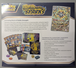 Pokemon TCG - Surging Sparks Pokemon Center - Elite Trainer Box - Sealed ETB - Image 2