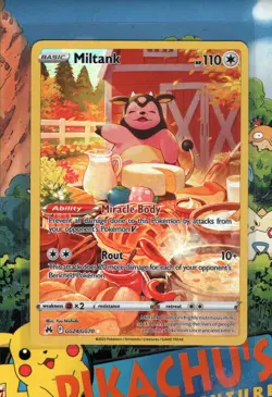 Pokemon TCG Miltank GG24/GG70 Crown Zenith: Galarian Gallery Holo NM/M - Image 1