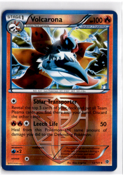 Volcarona [Reverse Holo] #13 Pokemon Plasma Blast - Image 1