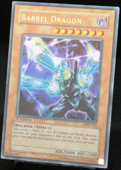 Yu-Gi-Oh! Barrel Dragon MRD-126 1.Edition (1st) Asian-English UR [PL] | EN 2002 - Image 3