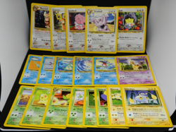 👾 Pokemon Neo Genesis (2000) | LOT OF 19 CARDS | 13 Common 🔵 + 6 Uncommon 🔷 - Image 1