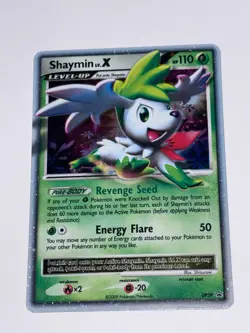 Shaymin LV.X - DP39 - Pokemon Diamond & Pearl Promo Ultra Rare Card LP - Image 1