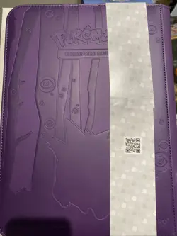 Pokemon TCG Card Game Elite Gengar 9-Pocket Zippered Ultra PRO Binder Collection - Image 2