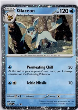 Glaceon SVP171 SV Black Star Promo Pokemon Card Trading Card TCG - Image 3