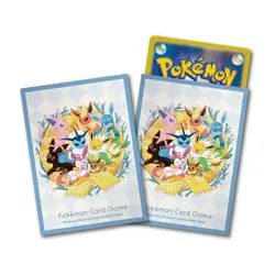 Eeveelutions Terastal Festival 60 Card Sleeves Japanese Pokemon Center - Image 1