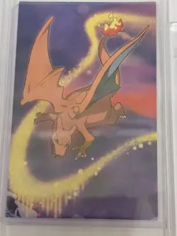 Charizard 24k Gold Plated Sticker Striking Candy Pokemon Rare Card plus others - Image 4