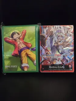 One Piece Card Game - ST21 Starter deck and Luffy Sleeves! (No Bonus Pack) - Image 1