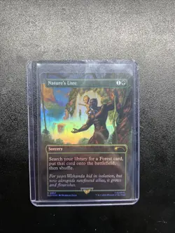 Nature's Lore (867) (Rainbow Foil) -Foil Near Mint MTG Secret Lair - Image 1