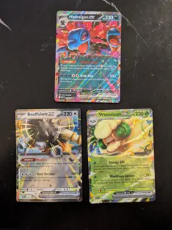 3 x EX Pokemon Card Bundle (White Flare Set, NM) - Image 1