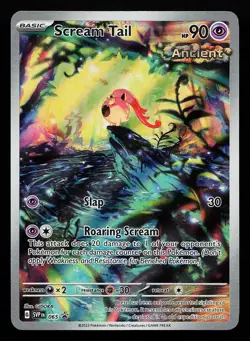 Scream Tail 065 Illustration Rare Scarlet & Violet Promo Pokemon Card - Image 1