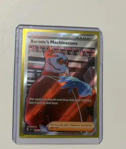 Pokemon TCG Xerosic’s Machinations 089/064 Shrouded Fable Full Art Rare Card NM - Image 1