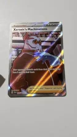 Pokemon TCG Xerosic’s Machinations 089/064 Shrouded Fable Full Art Rare Card NM - Image 2