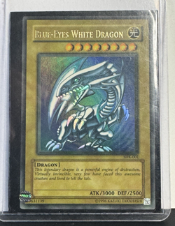 FADED BLUE-EYES WHITE DRAGON SDK-001 - Starter Deck Kaiba Card - Yu-Gi-Oh - Image 4