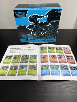 POKEMON CENTER TCG: Black Bolt ETB Opened w/ accessories, PROMO & Bulk cards NM - Image 4