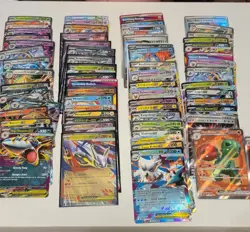 107-Card Pokemon EX Lot! NM! Prismatic / 151 / S&V / Mega / PF - Image 1