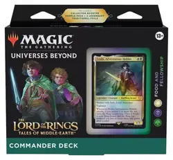 New Sealed MTG LOTR Food and Fellowship Commander Deck Tales of Middle-earth - Image 1