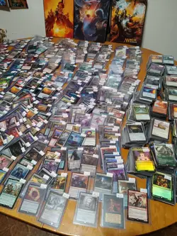 Magic the gathering Collection lot 3000+ Rares Worth Over $4,000 Sleeved Priced! - Image 1