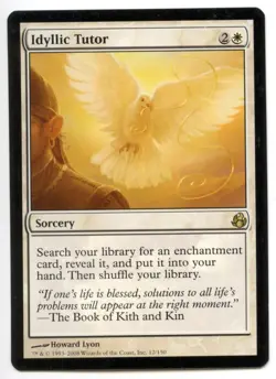 Idyllic Tutor - Morningtide - Magic The Gathering MP Condition-4q17 - Image 1