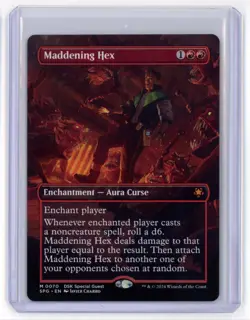 MtG SPG Maddening Hex Borderless Non-Foil - Image 1