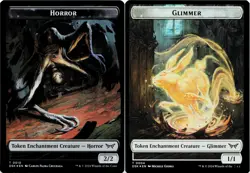 Horror / Glimmer (Token) - FOIL - MTG Duskmourn - Image 4