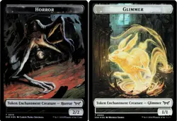Horror / Glimmer (Token) - FOIL - MTG Duskmourn - Image 5